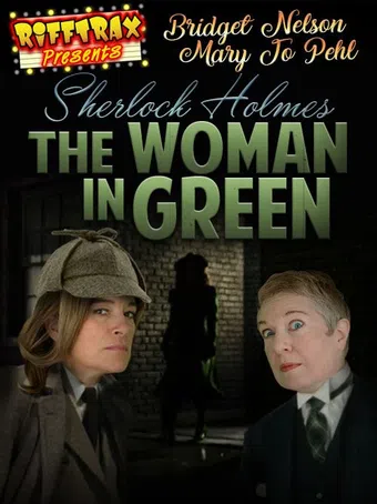 rifftrax presents: sherlock holmes and the woman in green 2018 poster