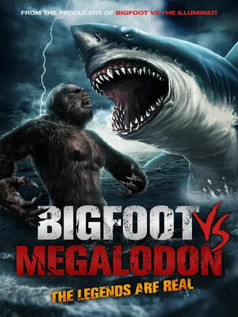 bigfoot vs megalodon 2021 poster