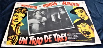 un trío de tres 1960 poster