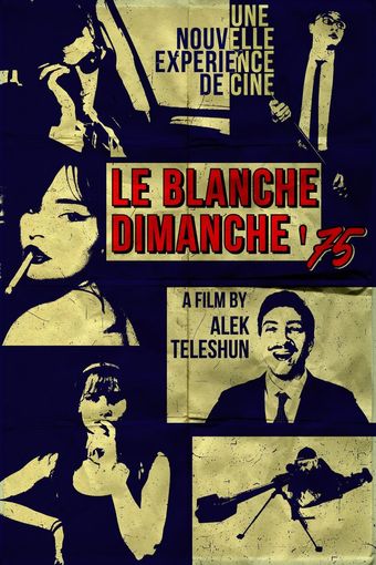 le blanche dimanche '75 poster