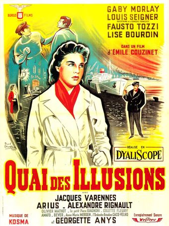 quai des illusions 1959 poster