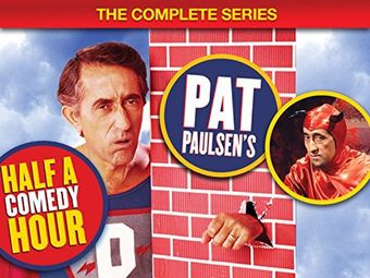 pat paulsen's half a comedy hour 1970 poster