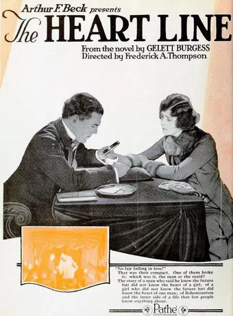 the heart line 1921 poster