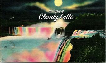 the legacy of cloudy falls poster