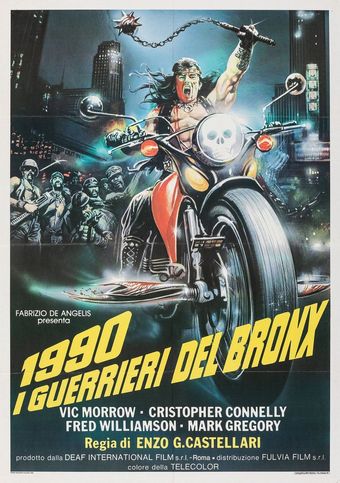 1990: i guerrieri del bronx 1982 poster