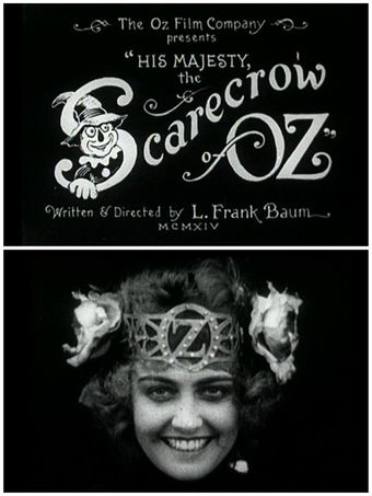 his majesty, the scarecrow of oz 1914 poster