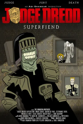 judge dredd: superfiend 2014 poster