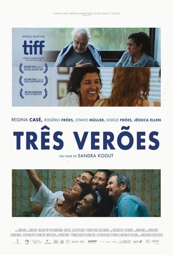 três verões 2019 poster