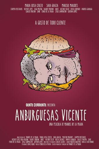 anburguesas vicente 2018 poster