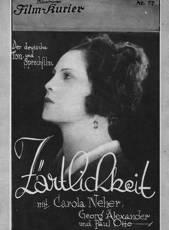 zärtlichkeit 1930 poster