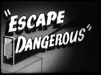 escape dangerous 1947 poster