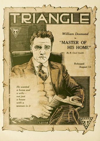 master of his home 1917 poster