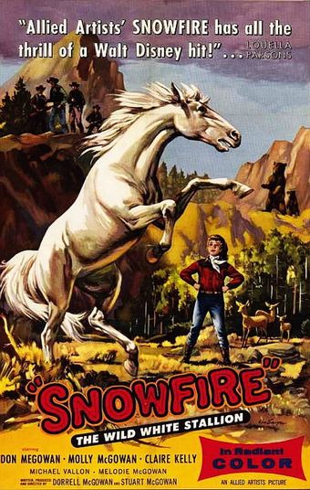 snowfire 1957 poster