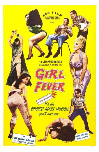 girl fever 1961 poster