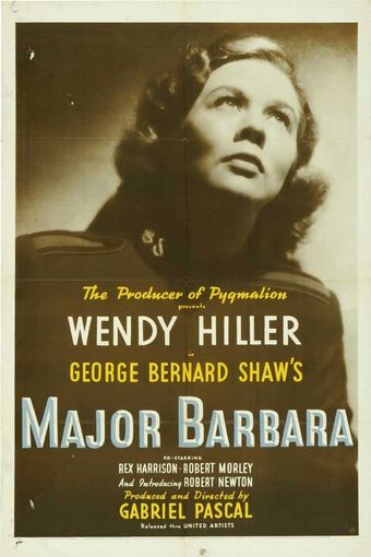 major barbara 1941 poster