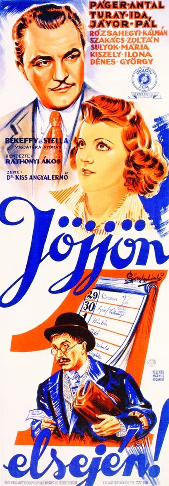 jöjjön elsején! 1940 poster