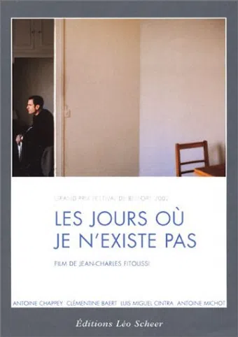 les jours où je n'existe pas 2002 poster