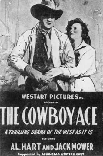 the cowboy ace 1921 poster