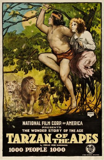 tarzan of the apes 1918 poster