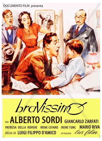 bravissimo 1955 poster