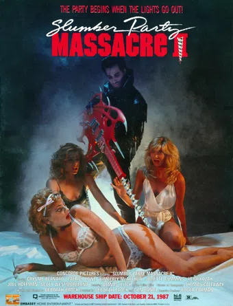 slumber party massacre ii 1987 poster