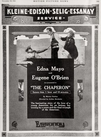 the chaperon 1916 poster