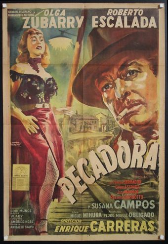 pecadora 1955 poster