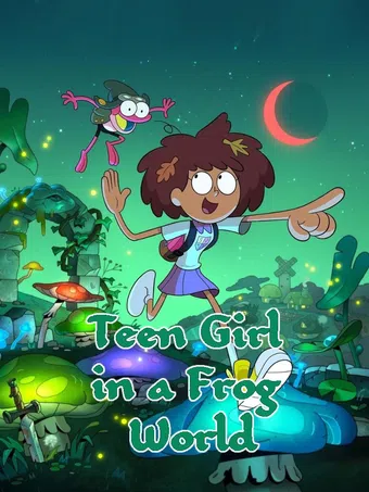 teen girl in a frog world 2019 poster