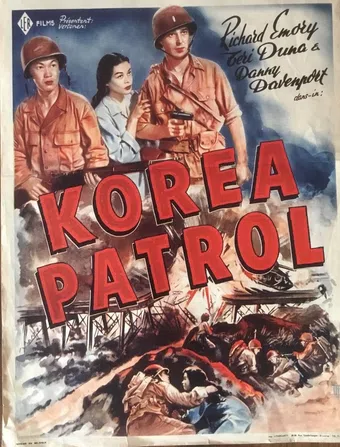 korea patrol 1951 poster