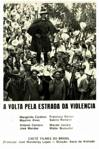 a volta pela estrada da violência 1971 poster