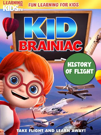 kid brainiac: history of flight 2023 poster