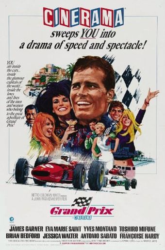 grand prix 1966 poster