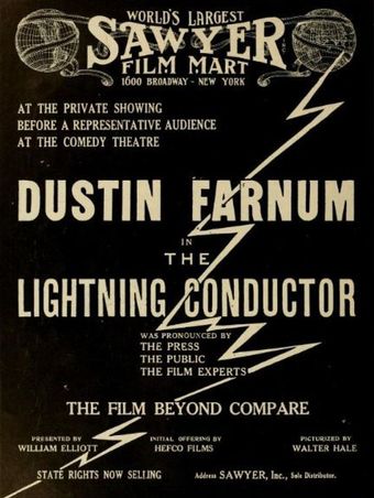 the lightning conductor 1914 poster