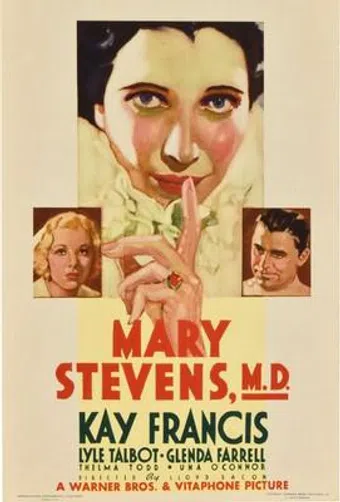 mary stevens, m.d. 1933 poster