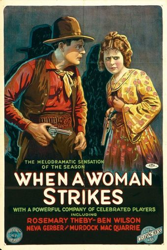 when a woman strikes 1919 poster