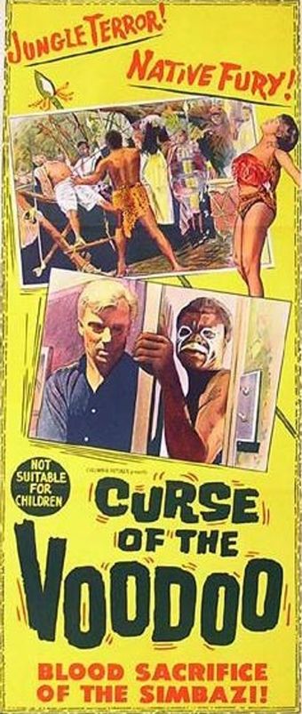 curse of the voodoo 1965 poster