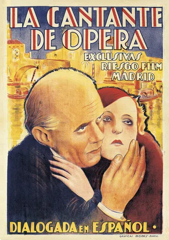 la cantante dell'opera 1933 poster