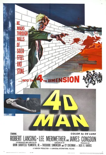 4d man 1959 poster