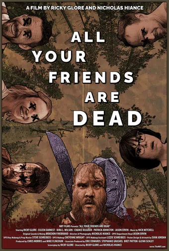 all your friends are dead 2022 poster