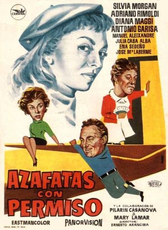 azafatas con permiso 1959 poster