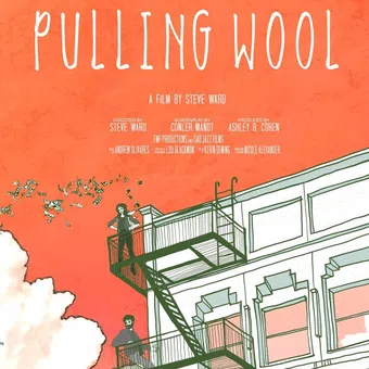 pulling wool poster