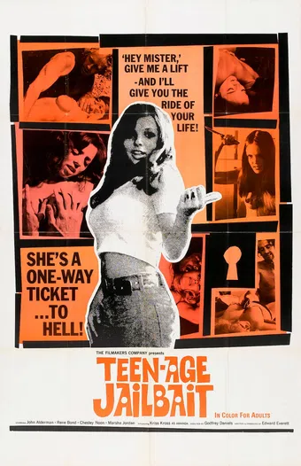 teen-age jail bait 1973 poster