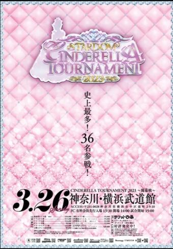 stardom cinderella tournament 2023 poster