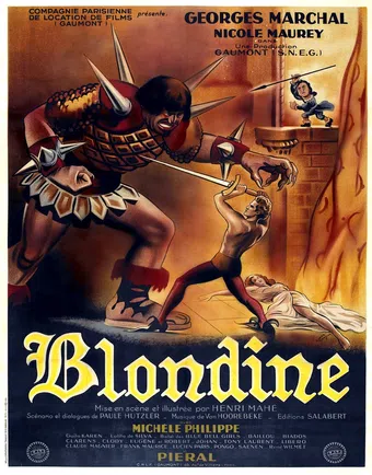 blondine 1945 poster