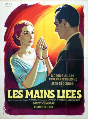 les mains liées 1956 poster