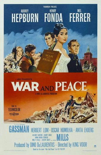 war and peace 1956 poster