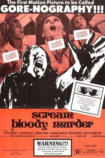 scream bloody murder 1972 poster