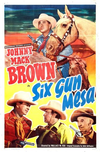 six gun mesa 1950 poster