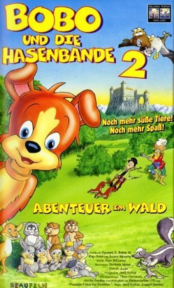 bobo und die hasenbande 2 - abenteuer im wald 1997 poster