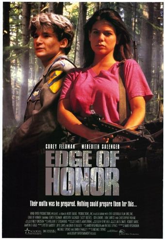 edge of honor 1991 poster